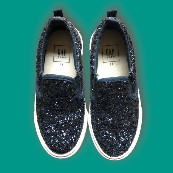 Navy Sparkle Glitter Shoes ✷BUY 2 GET 1 FREE✷ - Picture 1 of 4